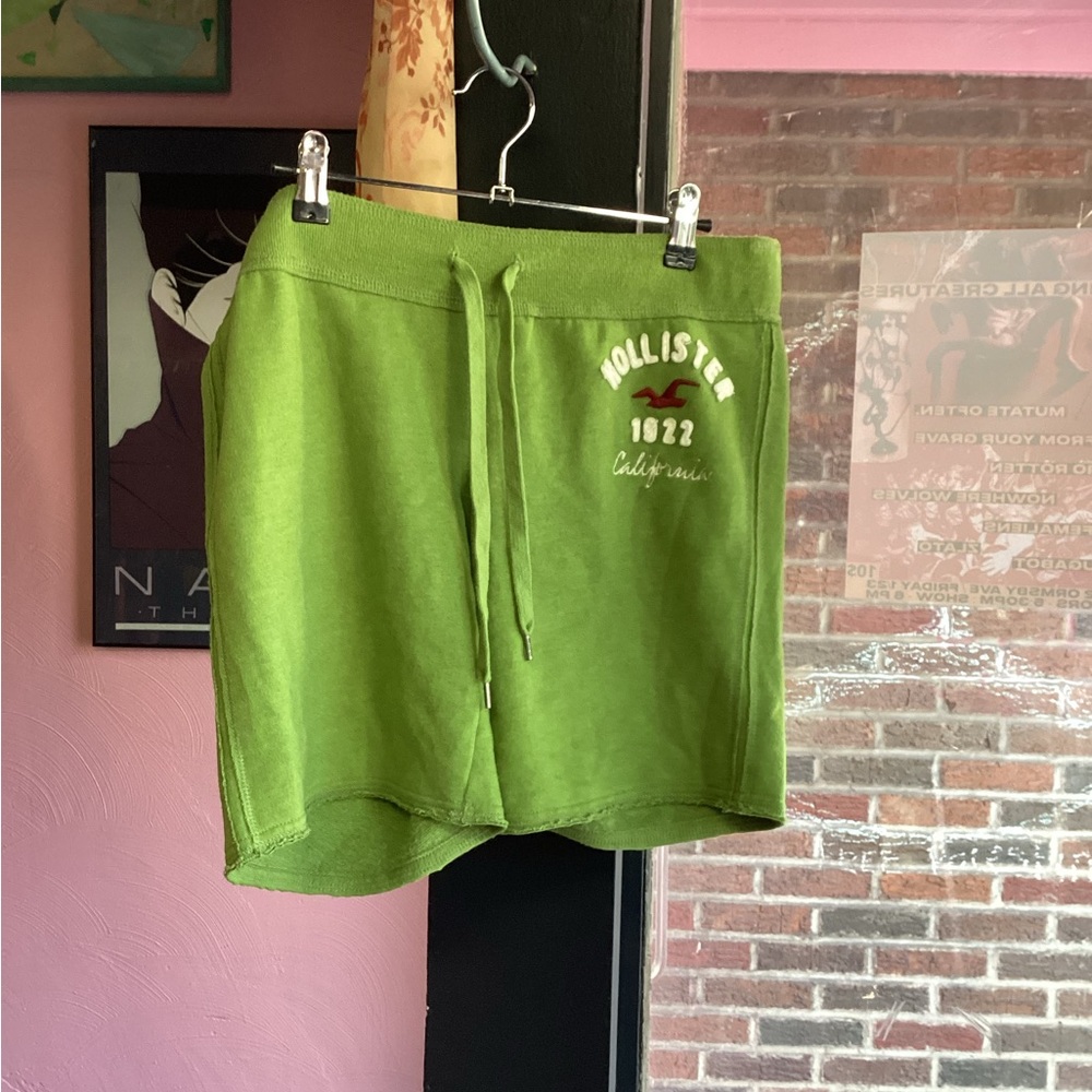 Vintage Y2K Hollister Green Women's Shorts